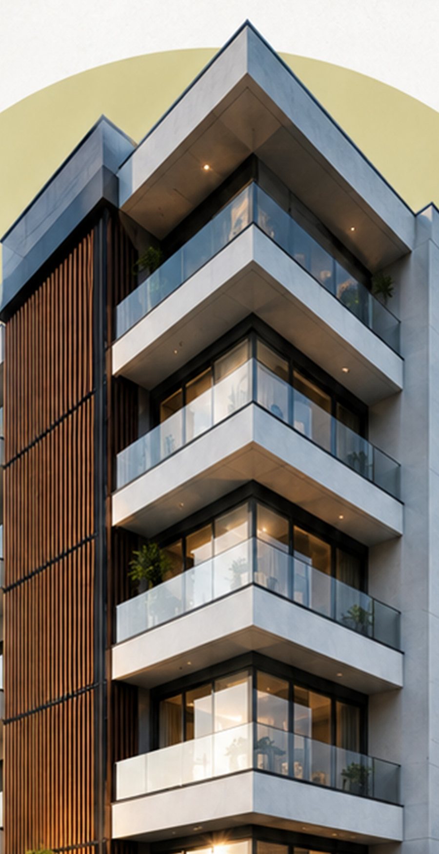 Modern building constructed by Shri Ram Infrastructure